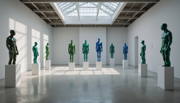 Les matériaux surprenants de la statuaire contemporaine