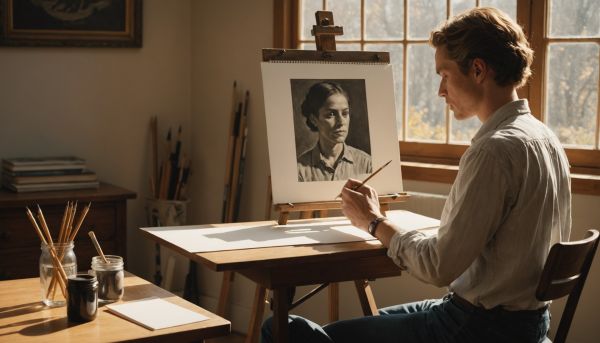 S offrir une esquisse unique signée par un artiste